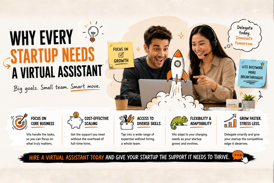 "Why Every Startup Needs a Virtual Assistant"